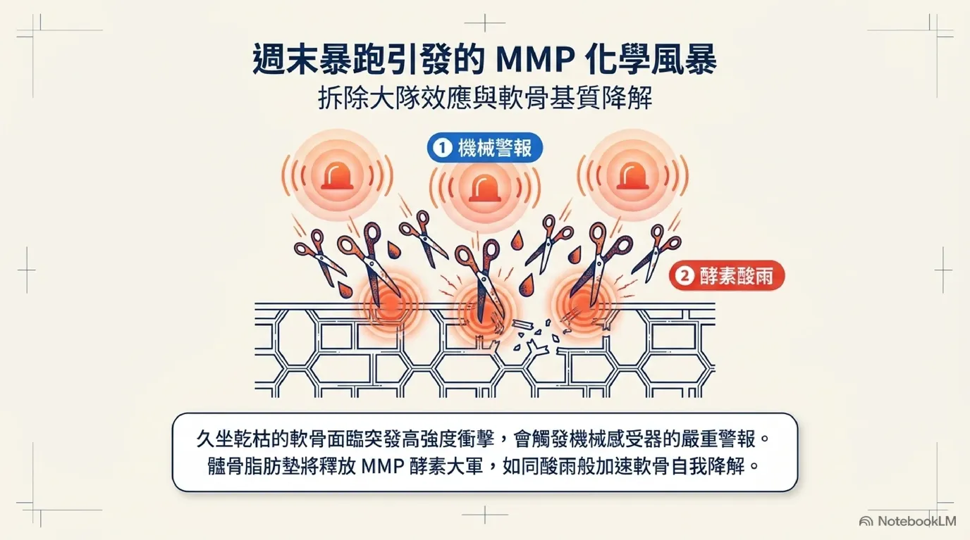 週末暴跑引發之 MMP 化學風暴與拆除大隊圖