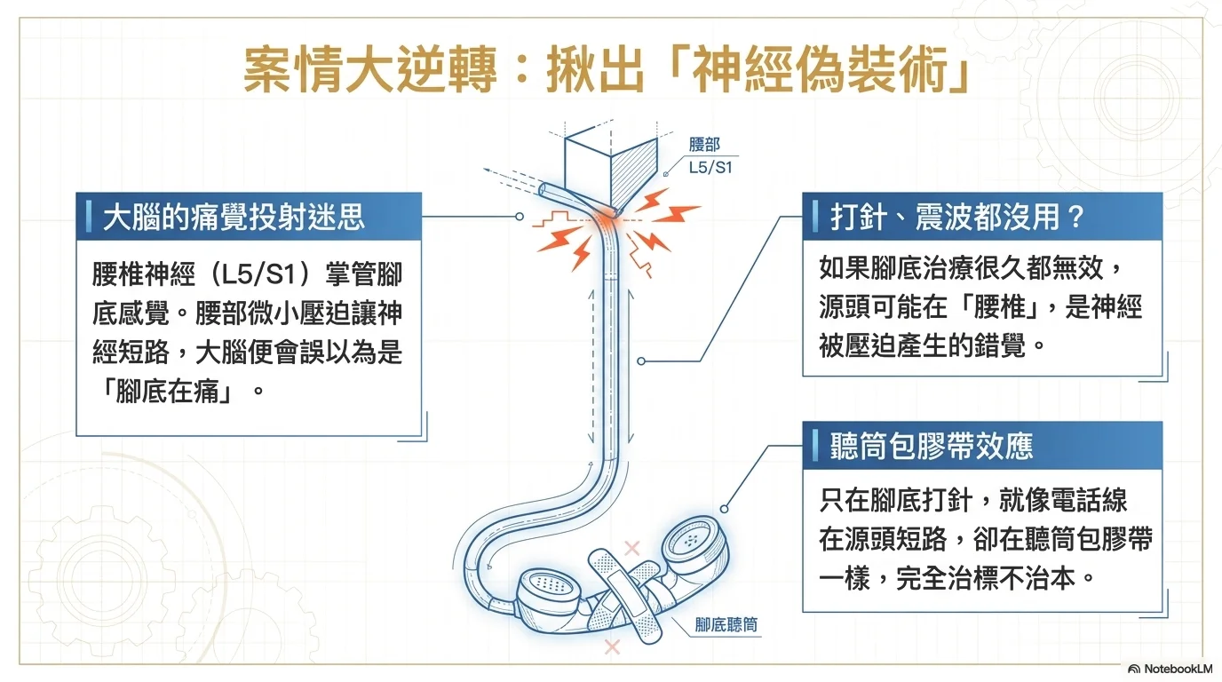電話線短路與聽筒包覆示意圖